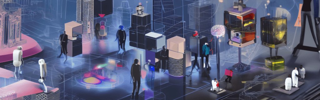 A group of quirky robots conducting a design audit on a surreal cityscape, with magnifying glasses and clipboards in hand, while a perplexed human designer looks on in confusion, digital art, generated with DiffusionBee